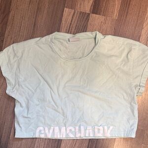 Gymshark Mint Green Women's Crop Top